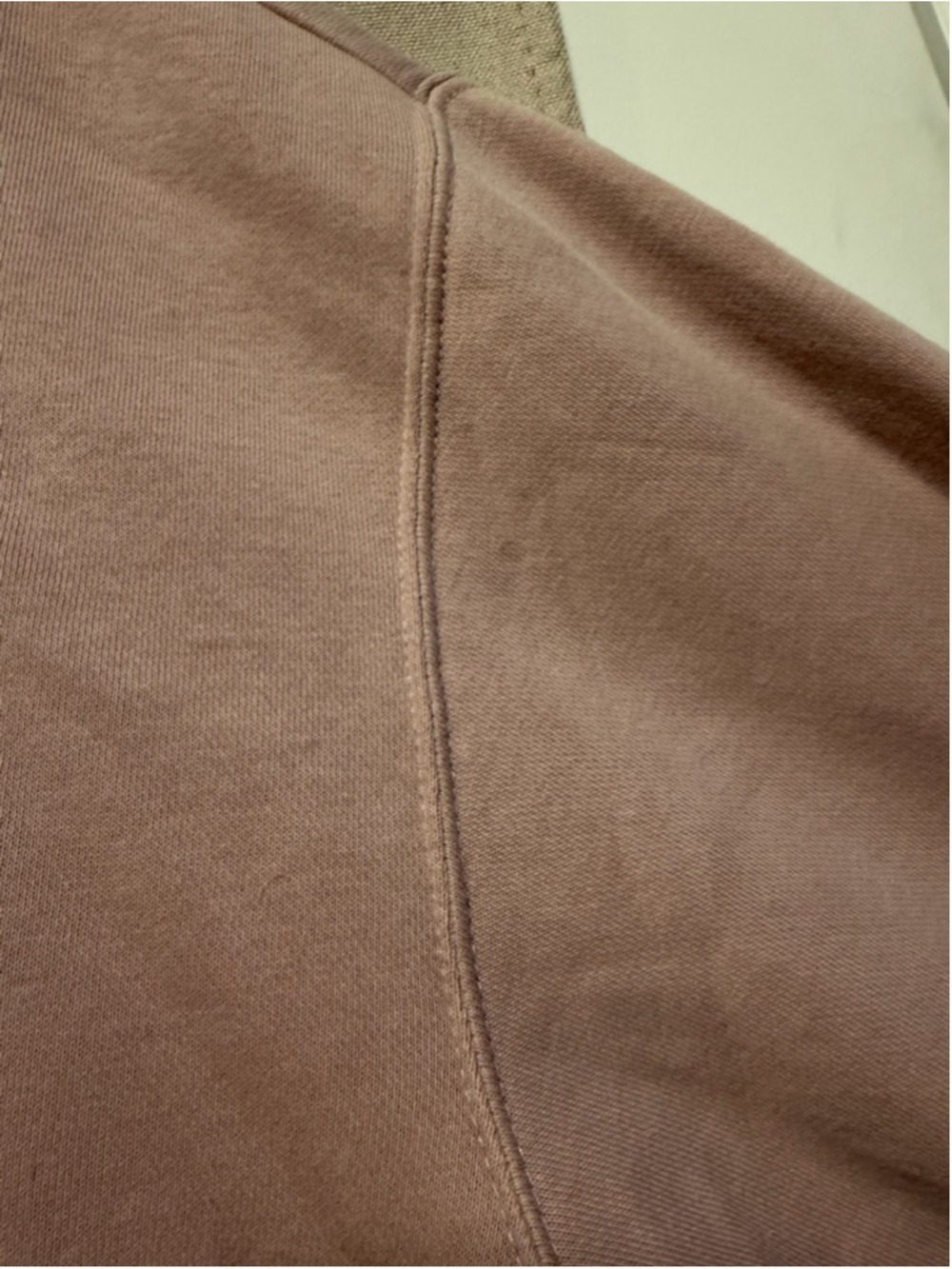 Nike Women’s Pink Mauve Quarter Zip Pullover - Size Medium - Picture 5 of 10